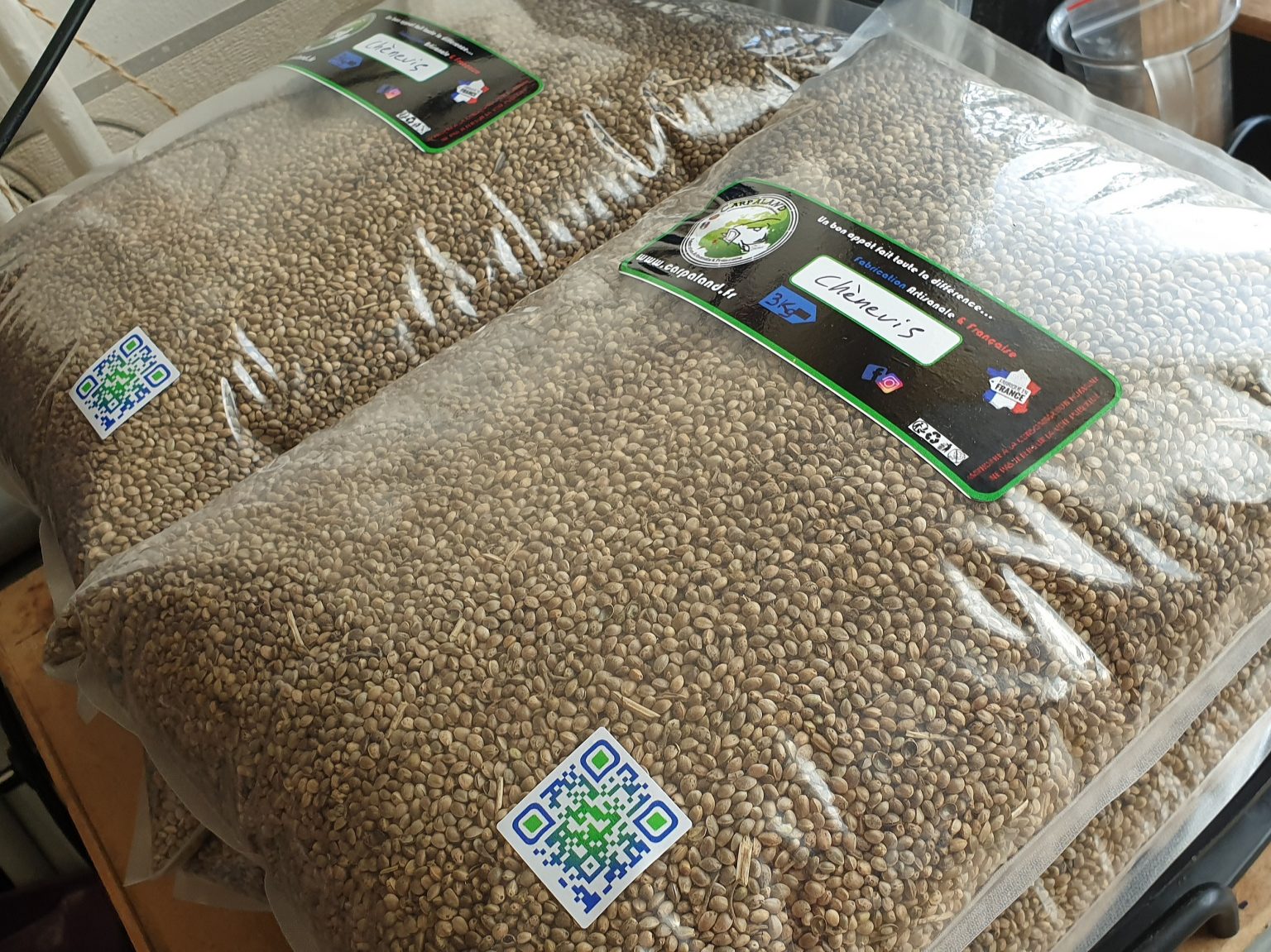 Pellets Pour Carpe 10 Kg - 100% Chènevis, Appât Naturel
